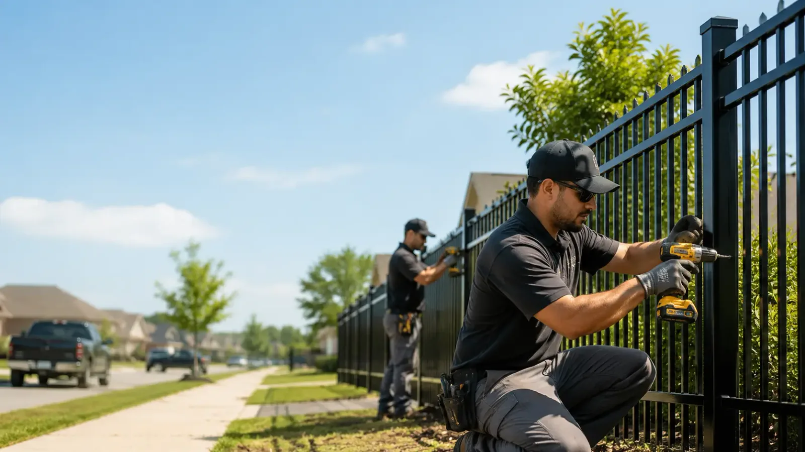 Metal Fence Installation in Adair, IL